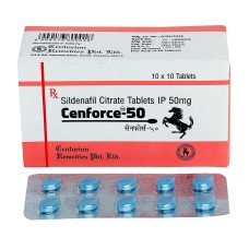 Viagra (Sildenafil) 10 tab, 50 mg/tab | Cenforce 50 | Centurion Laboratories