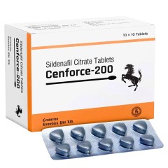 Viagra (Sildenafil) 10 tab, 200 mg/tab | Cenforce 200 | Centurion Laboratories