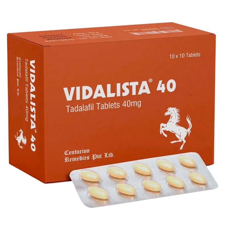 Cialis (Tadalafil) 10 tab, 40 mg/tab | Vidalista 40 | Centurion Laboratories